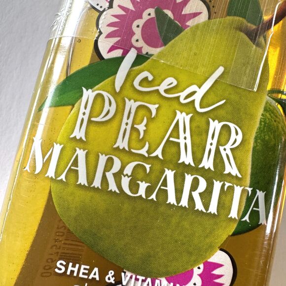 Bath & Bodyworks Iced Pear Margarita Shower Gel Shea & Vitamin E Retired NEW - Picture 3 of 7